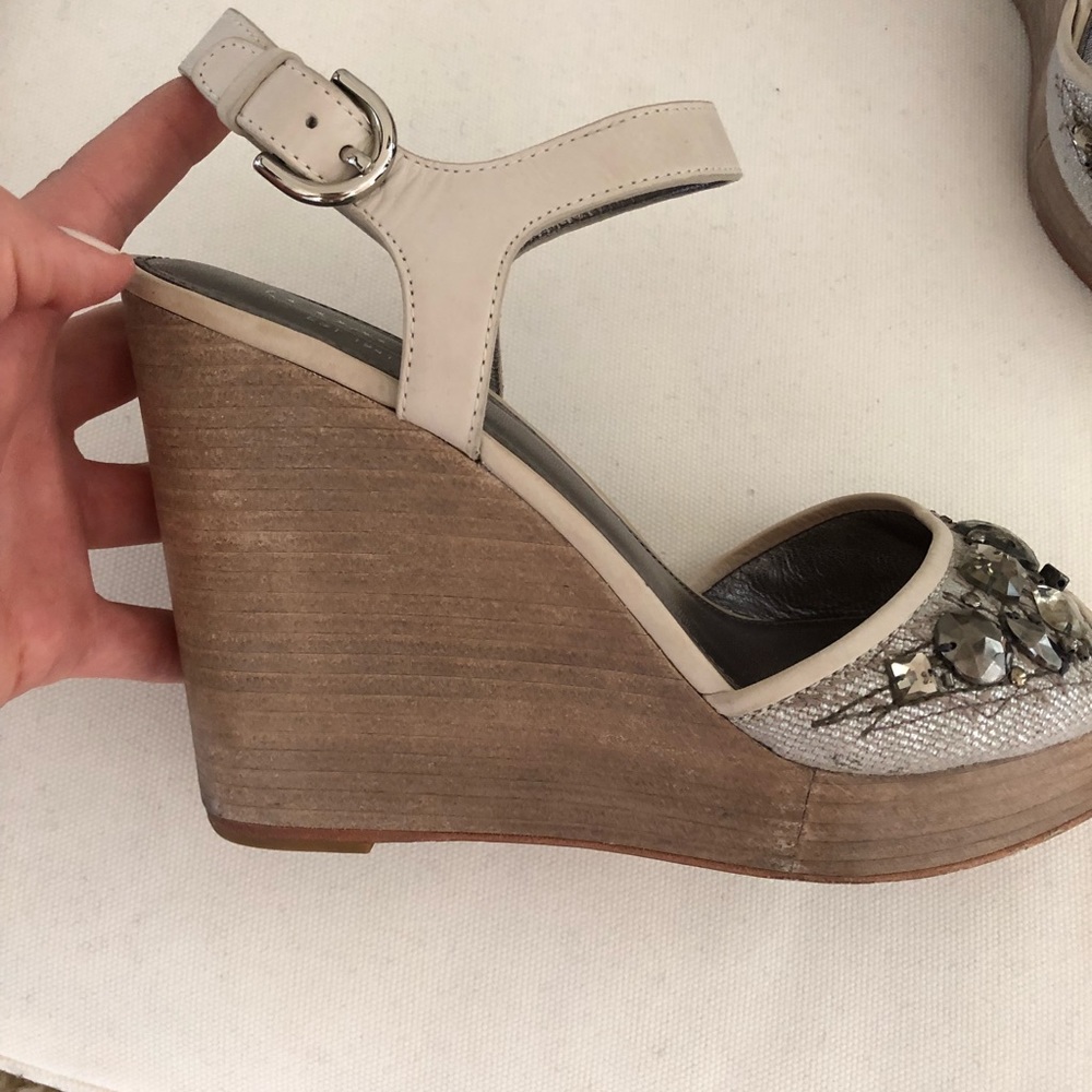 Coach Rhinestone Wedges - Picture 2 of 2